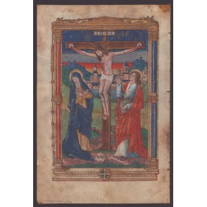Crucifixion anonymous master of the early 16th century