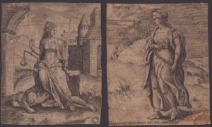 Marcantonio Raimondi, Justice | Servitude