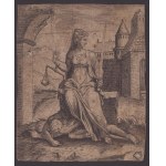 Marcantonio Raimondi, Justice | Servitude