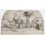 Marcantonio Raimondi, The Sacrifice of Cain and Abel