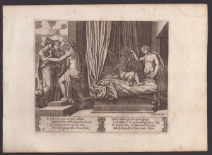Agostino Veneziano (Agostino dei Musi), Maestro del Dado (1530-1560 fl.), Story of Cupid and Psyche