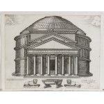 Nicolas Beatrizet, Pantheum Romanum nunc Marie Cognomento Rotumde vulgo notum...
