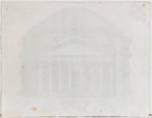 Nicolas Beatrizet, Pantheum Romanum nunc Marie Cognomento Rotumde vulgo notum...