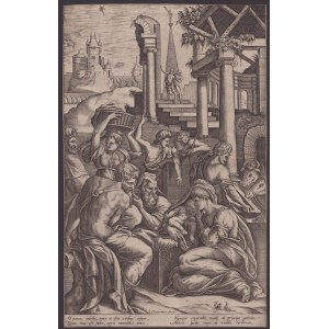 Pieter van der Heyden, The Adoration of the Shepherds