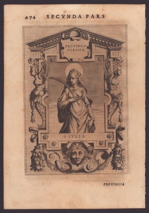 Agostino Carracci, Santa Giulia (Province of Corsica)