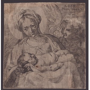 Annibale Carracci, Madonna with Child and an Angel