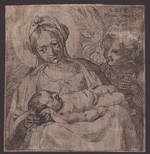 Annibale Carracci, Madonna with Child and an Angel