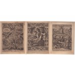 Hendrik Goltzius, Resurrection of Christ | Allegory of Prudence | Ego sum fons vitae 1578