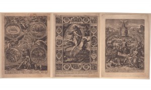 Hendrik Goltzius, Resurrection of Christ | Allegory of Prudence | Ego sum fons vitae 1578