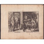 Hendrik Goltzius, Thisbe Frightened by the Lion | Jupiter and Juno with Tiresias | Apollo and Leucotoe