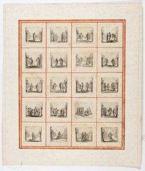 Jacques Callot, Scenes with Figures and Architectural Background