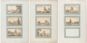 Stefano della Bella, Various figures