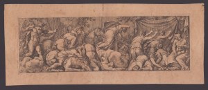 Giovanni Battista Galestruzzi, Apollo and Diana kill Niobe's children 1656