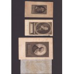 Lot of 50 portraits 17th-19th century
