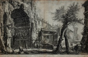 Giovanni Battista Piranesi, Veduta dell'Arco di Tito