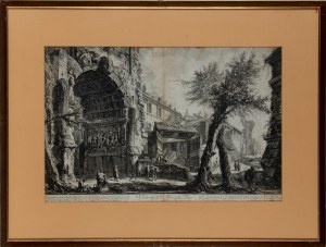 Giovanni Battista Piranesi, Veduta dell'Arco di Tito
