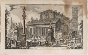 Giovanni Battista Piranesi, Veduta della Basilica di S. Lorenzo fuor delle mura