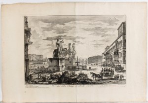 Giovanni Battista Piranesi, Veduta della Piazza di Monte Cavallo