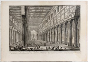 Giovanni Battista Piranesi, Spaccato interno detta Basilica di S. Paolo fuori delle mura