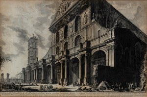 Giovanni Battista Piranesi, Veduta della Basilica di S. Paolofuor delle Mura