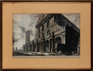 Giovanni Battista Piranesi, Veduta della Basilica di S. Paolofuor delle Mura