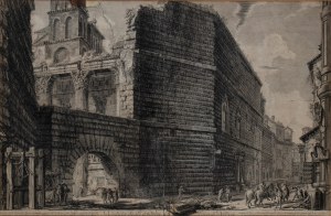 Giovanni Battista Piranesi, Veduta degli Avanzi del Foro di Nerva