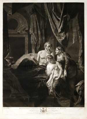 Richard Earlom, Bathsheba bringing Abishag to David