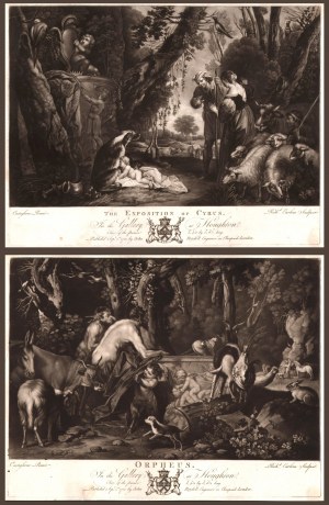 Richard Earlom, Orpheus | The exposition of Cyrus
