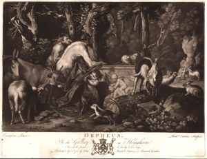 Richard Earlom, Orpheus | The exposition of Cyrus