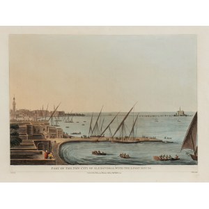 Thomas Milton, Part of the new city of Alexandria, with the Light House 1802