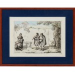Bartolomeo Pinelli, Ballo dell'Orso | Li Piferari in Roma - Costumi del Regno di Napoli 1809