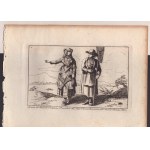 Bartolomeo Pinelli, Venditore di Torroni, in Napoli | Venditore di sorbetti, in Napoli | Acquajolo, nella città di Napoli | Venditore di Nocchie, dette Antrite, in Napoli | Uomo, e Donna di Santangelo Limosani, Contado di Molise | Donna del Paese di Petto