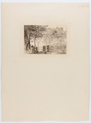 Jean-Baptiste Camille Corot (1796-1875), Orphée entrainant Eurydike