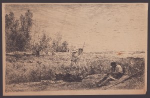 CHARLES-FRANÇOIS DAUBIGNY, La Fenaison 1862