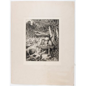 Max Klinger, Writing lesson