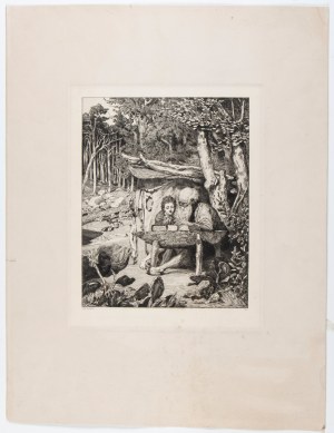 Max Klinger, Writing lesson
