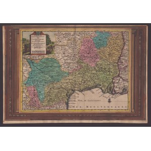 Pieter van der Aa, Carte du Gouvernement de Languedoc