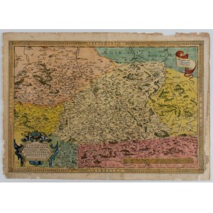 Abraham Ortelius, Saxoniae, Misniae, Thuringiae, Nova Exactissima que Descriptio