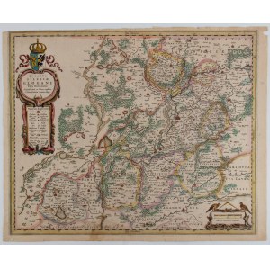 Willem Janszoon Blaeu, Ducatus Silesiae Glogani Vera Delineatio Amsterdam, 1640