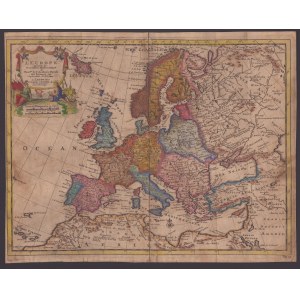 Pieter van der Aa, L'Europe Suivant les Nouvelles Observations... 1746