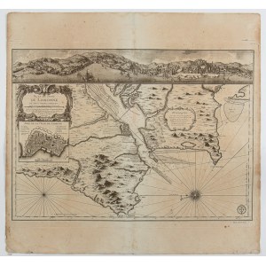Jacques-Nicolas Bellin, Plan du Port de Lisbonne et des Costes voisines Paříž 1756