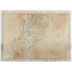 Antoine de Sartine, Carte Reduite des Cotes Orientales De L'Amerique Septentrionale Contentant Partie du Nouveau Jersey, la Pen-sylvanie, le Mary-land, la Virginie, la Caroline Septentrionale, la Caroline Meridionale et la Georgie... Rome 1799