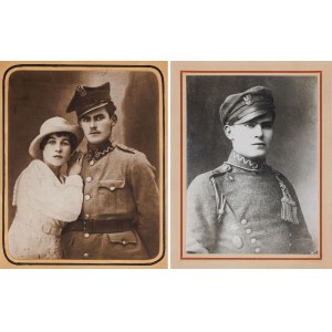 TWO PORTRETS OF A SOLDIER OF THE 2nd BRIGADE OF LEGIONS, ca. 1916-19