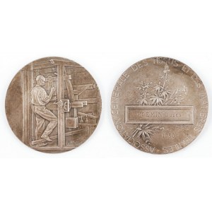 AWARD MEDAL OF THE FRENCH TEXTILE AND FABRIC ASSOCIATION, 1930