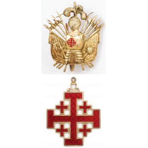 ORDER GROBU ŚWIĘTEGO, Komandor; Włochy, Rzym, G. Guccione, poł. XX w.