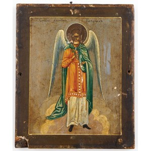 IKONA, ARCHANIOŁ GABRIEL, Rosja, 2 poł. XIX w.