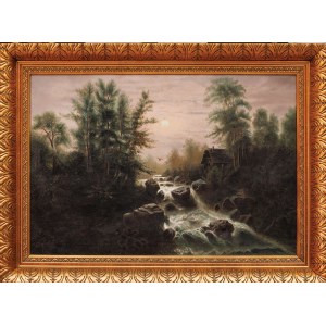 NOCTURNE WITH MOUNTAIN STREAM