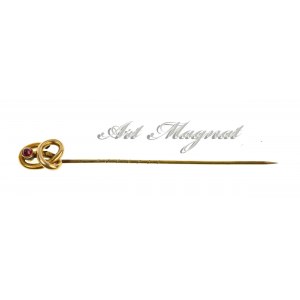 Tie pin, gold (703)