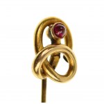 Tie pin, gold (703)