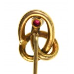 Tie pin, gold (703)